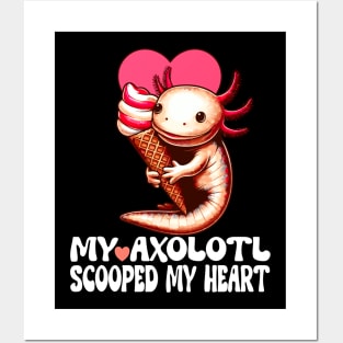 Axolotl Pet Posters and Art